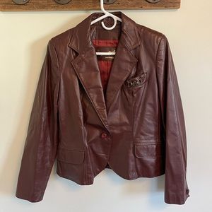 ✨ ✨ vintage 70’s piece ✨✨ ETIENNE AIGNER 100% leather coat - NWOT!